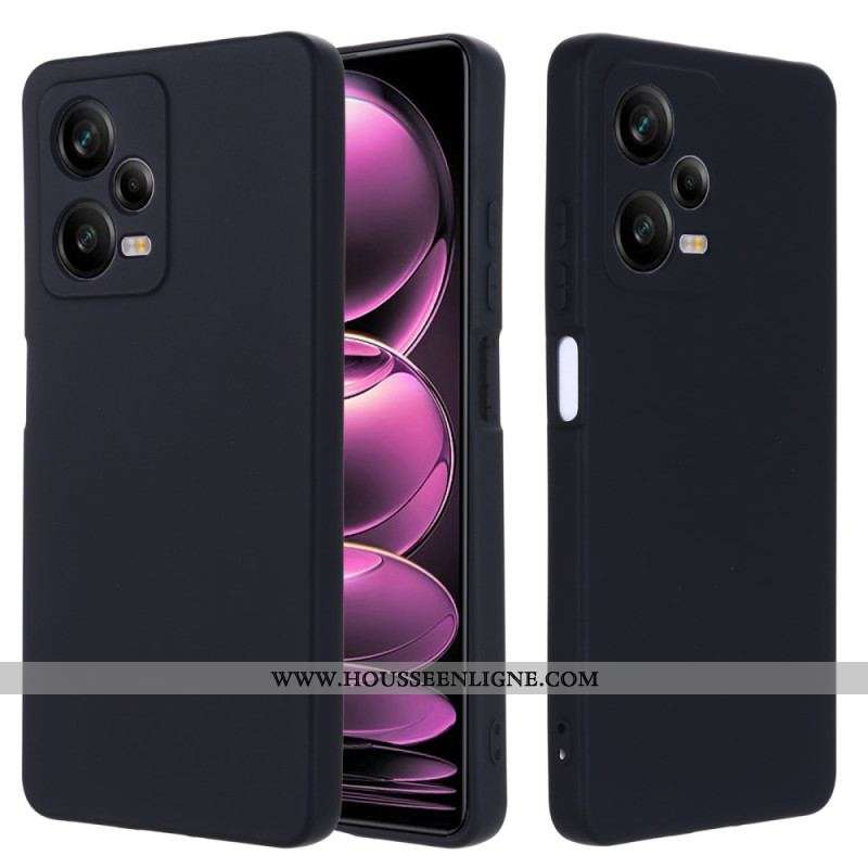 Coque Xiaomi Redmi Note 12 Pro Plus Silicone Liquide avec Lanière