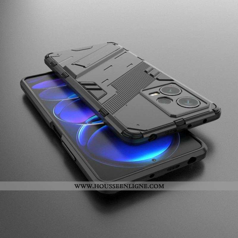 Coque Xiaomi Redmi Note 12 Pro Plus Support Amovible Deux Positions Mains Libres