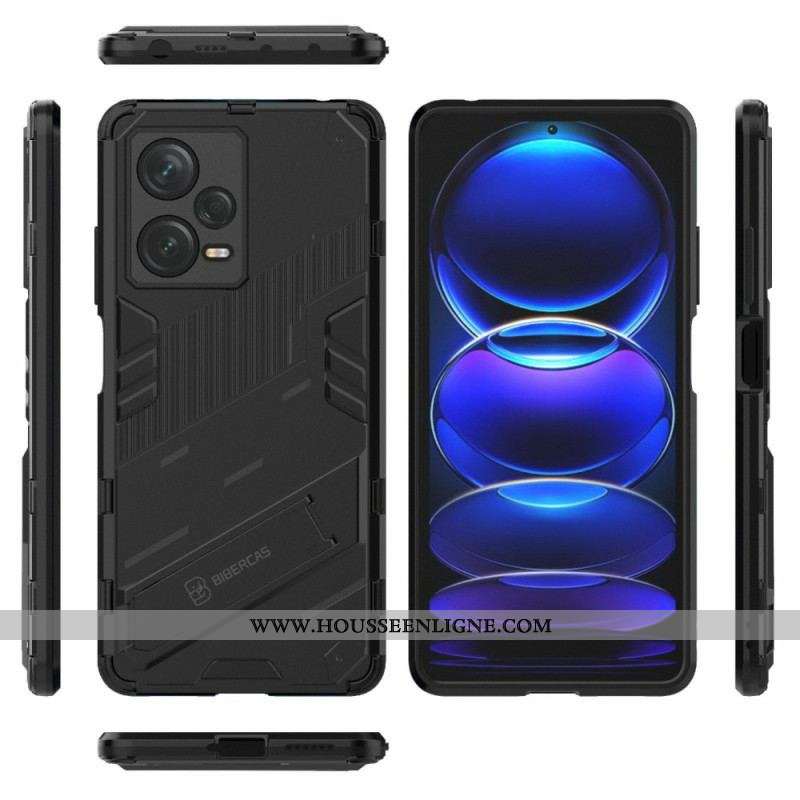 Coque Xiaomi Redmi Note 12 Pro Plus Support Amovible Deux Positions Mains Libres
