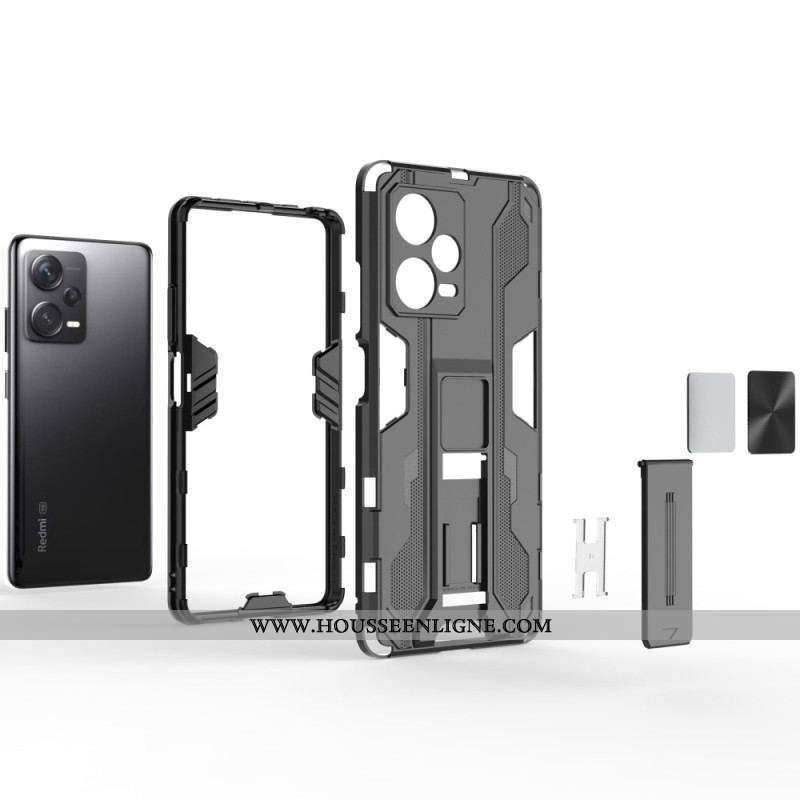 Coque Xiaomi Redmi Note 12 Pro Plus Support Amovible Vertical et Horizontal