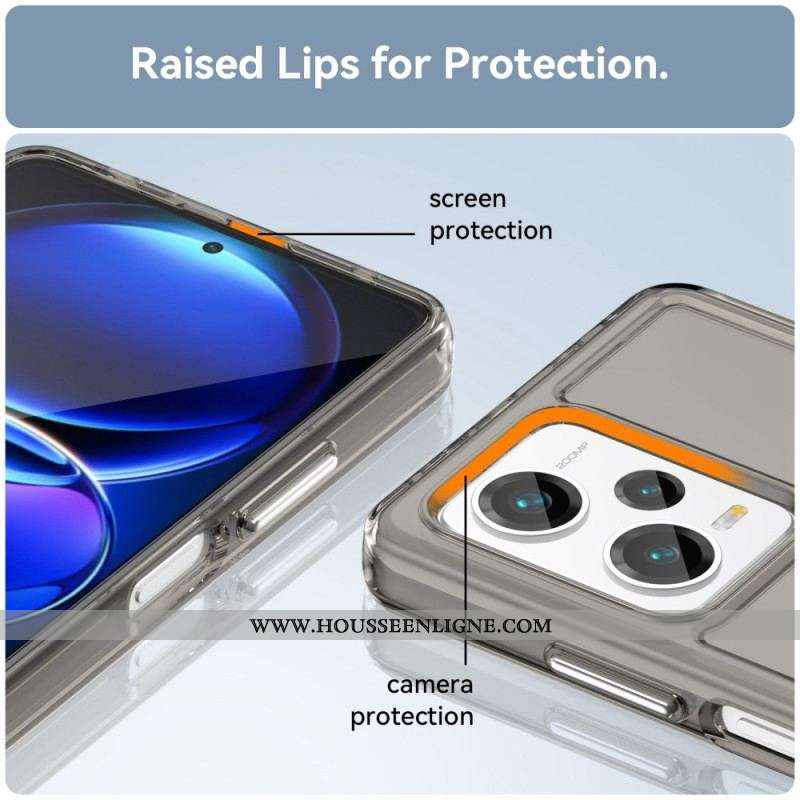 Coque Xiaomi Redmi Note 12 Pro Plus Transparente Candy Series