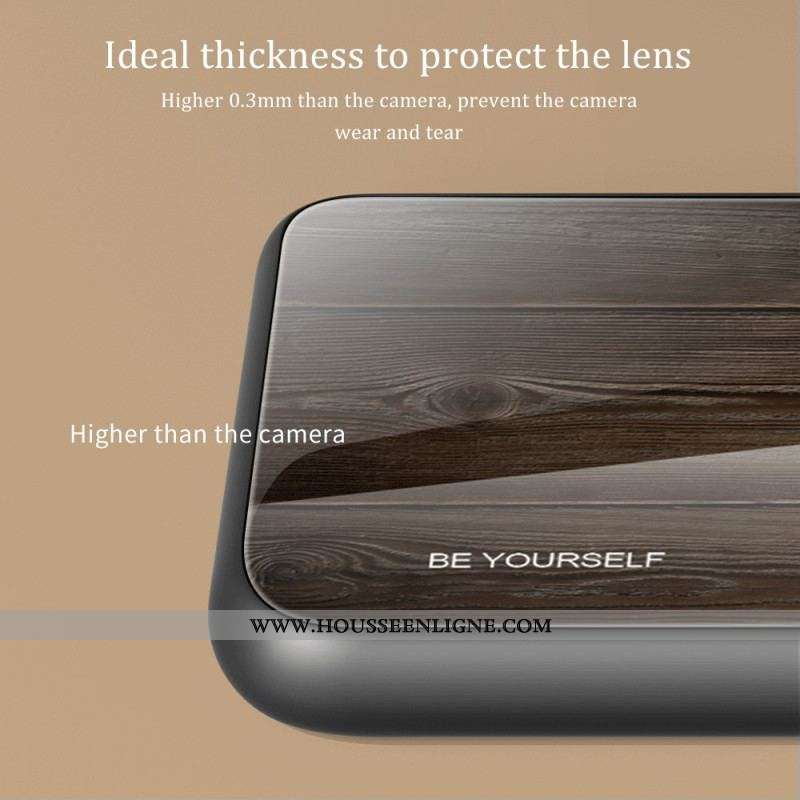 Coque Xiaomi Redmi Note 12 Pro Plus Verre Trempé Design Bois