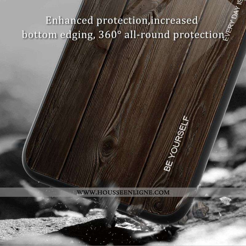 Coque Xiaomi Redmi Note 12 Pro Plus Verre Trempé Design Bois