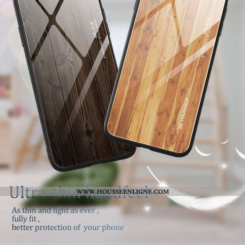Coque Xiaomi Redmi Note 12 Pro Plus Verre Trempé Design Bois