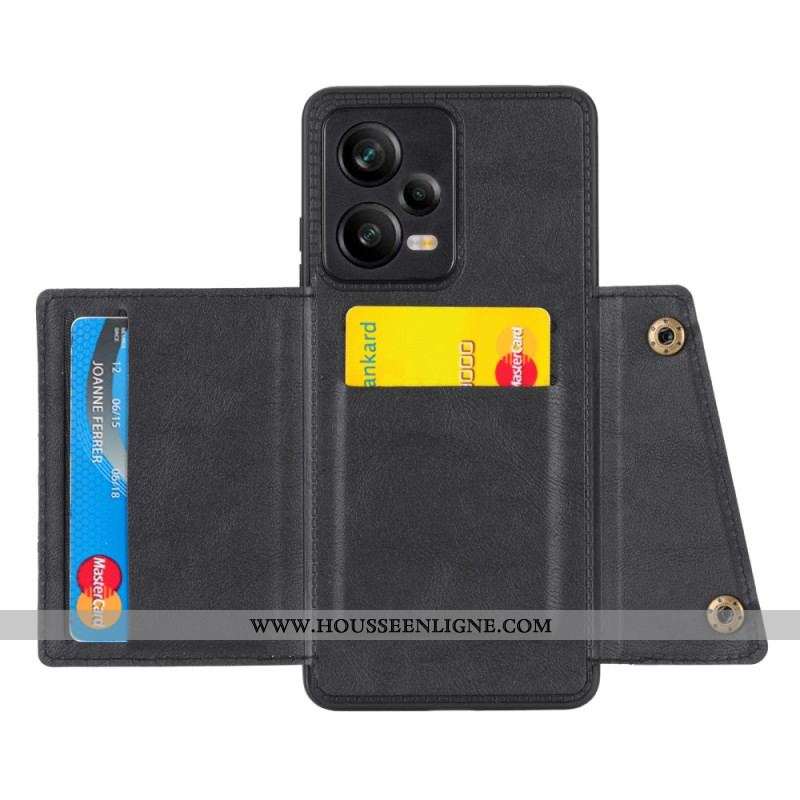 Coque Xiaomi Redmi Note 12 Pro/Poco X5 Pro 5G Porte-Cartes Support