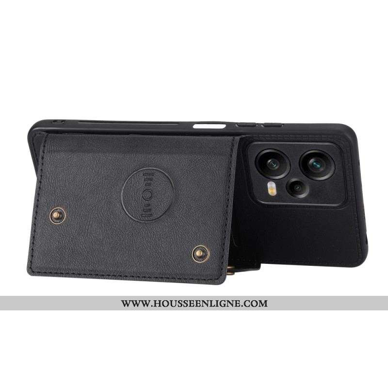 Coque Xiaomi Redmi Note 12 Pro/Poco X5 Pro 5G Porte-Cartes Support