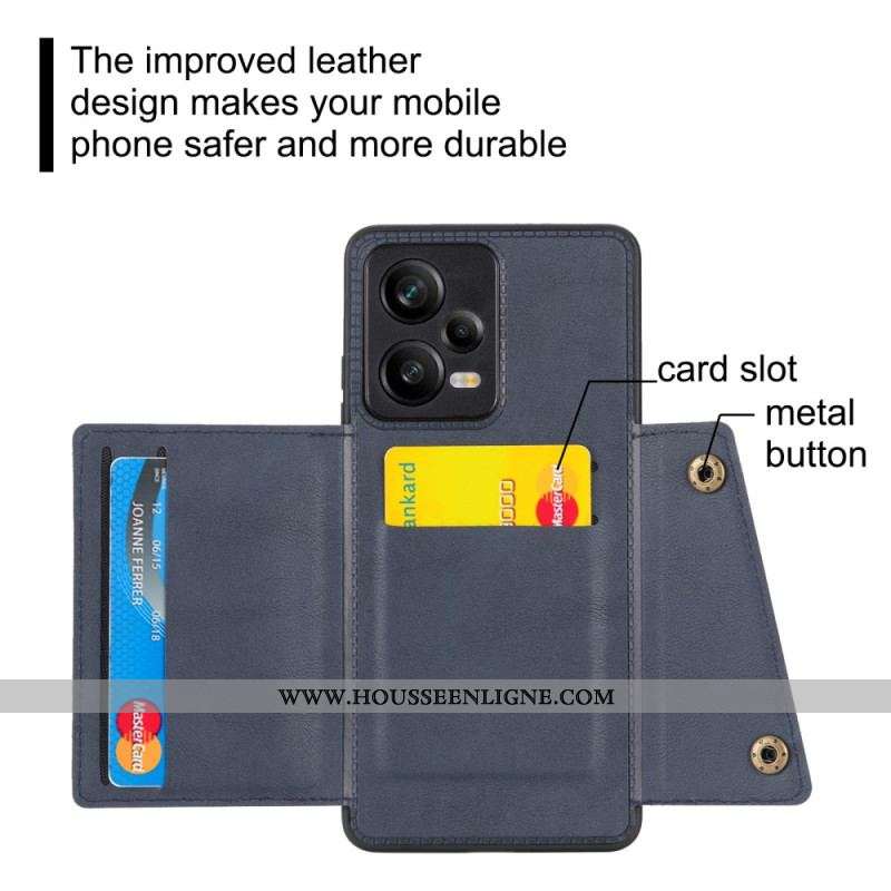 Coque Xiaomi Redmi Note 12 Pro/Poco X5 Pro 5G Porte-Cartes Support