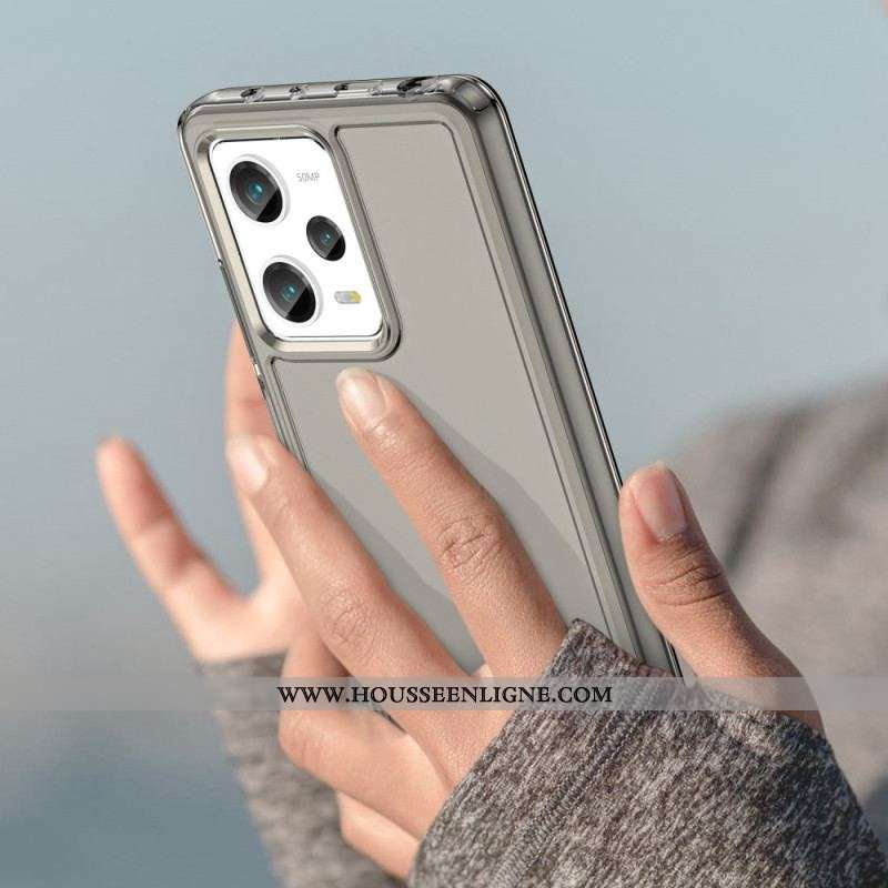 Coque Xiaomi Redmi Note 12 Pro/Poco X5 Pro 5G Transparente Candy Series