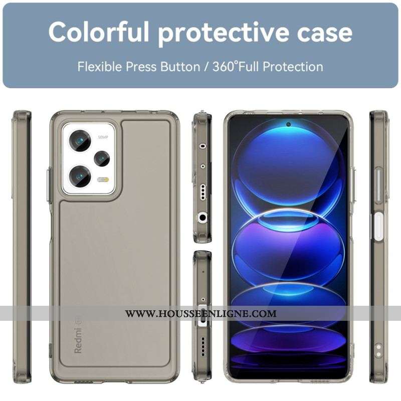 Coque Xiaomi Redmi Note 12 Pro/Poco X5 Pro 5G Transparente Candy Series