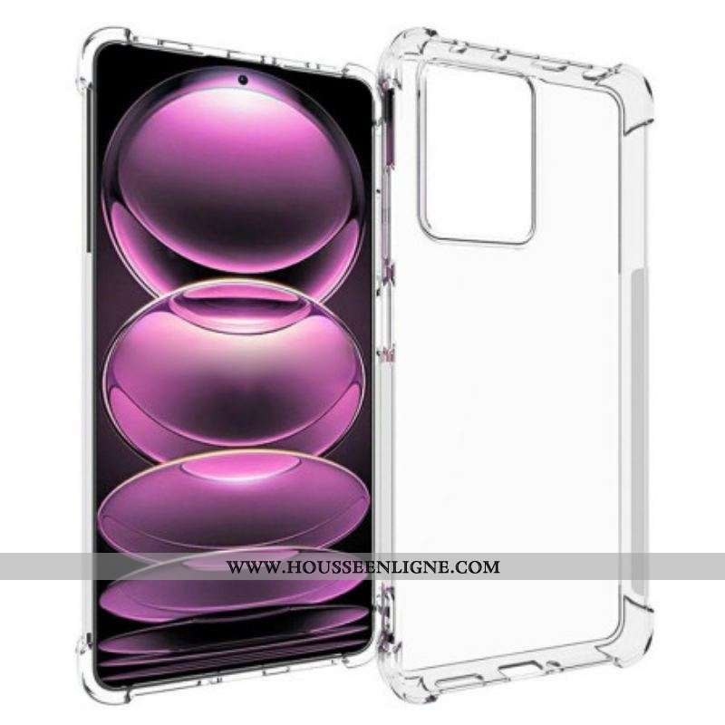 Coque Xiaomi Redmi Note 12 Pro/Poco X5 Pro 5G Transparente Coins Renforcés
