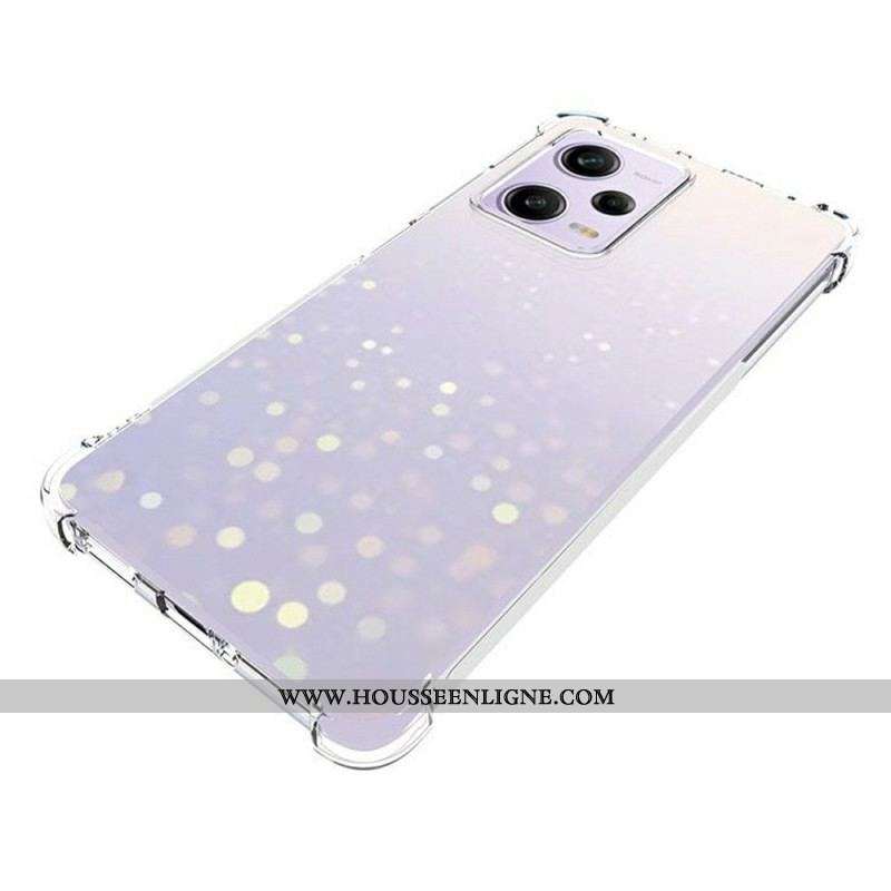 Coque Xiaomi Redmi Note 12 Pro/Poco X5 Pro 5G Transparente Coins Renforcés
