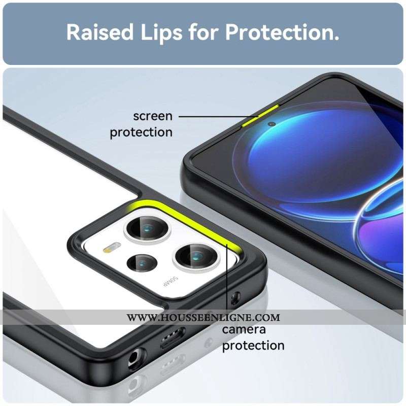 Coque Xiaomi Redmi Note 12 Pro/Poco X5 Pro 5G Transparente Color