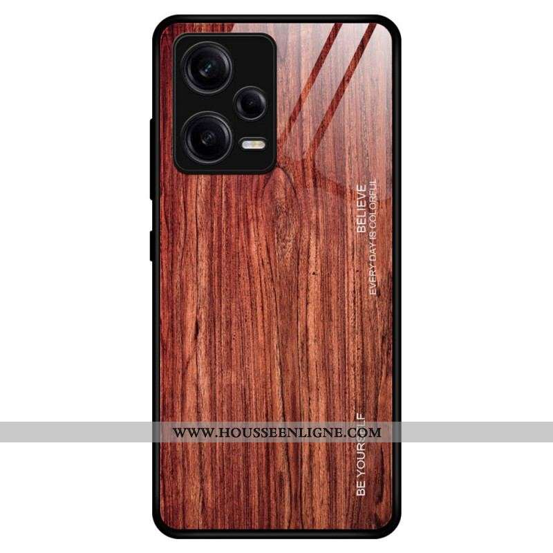 Coque Xiaomi Redmi Note 12 Pro Verre Trempé Design Bois
