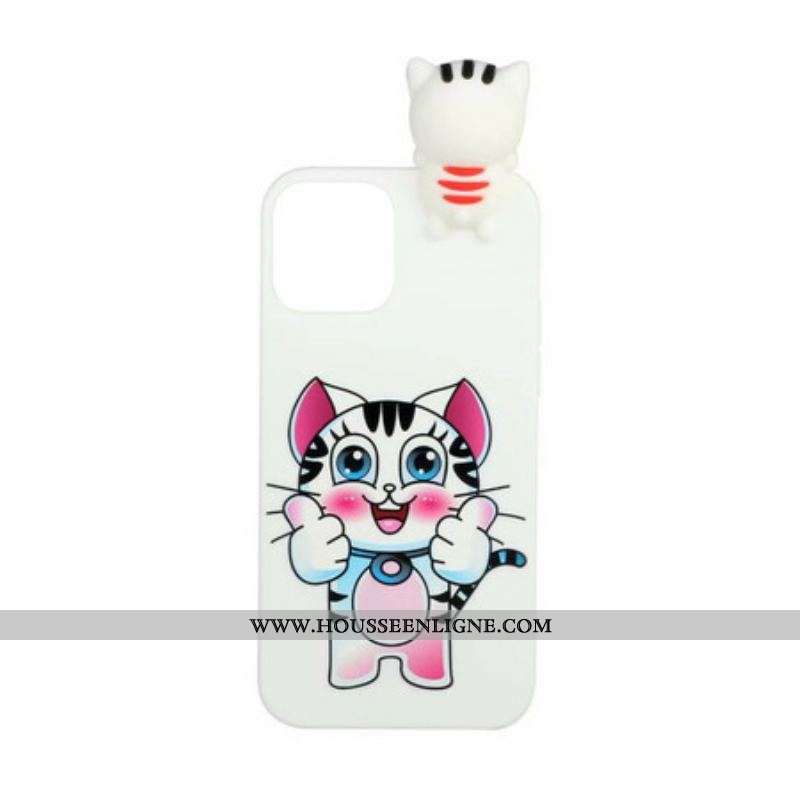Coque iPhone 13 Mini 3D Chat Fun