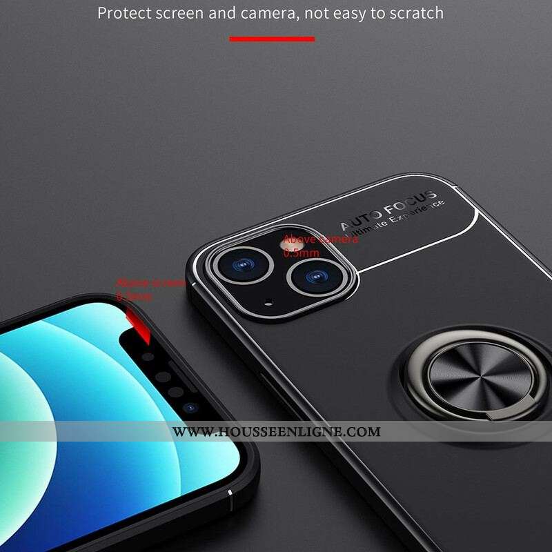 Coque iPhone 13 Mini Anneau Rotatif