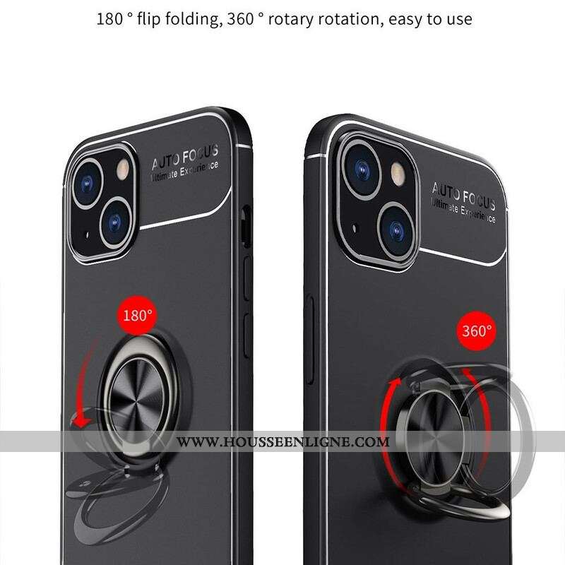 Coque iPhone 13 Mini Anneau Rotatif