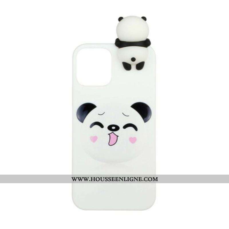 Coque iPhone 13 Mini Cool Panda 3D