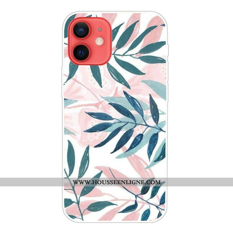 Coque iPhone 13 Mini Feuilles