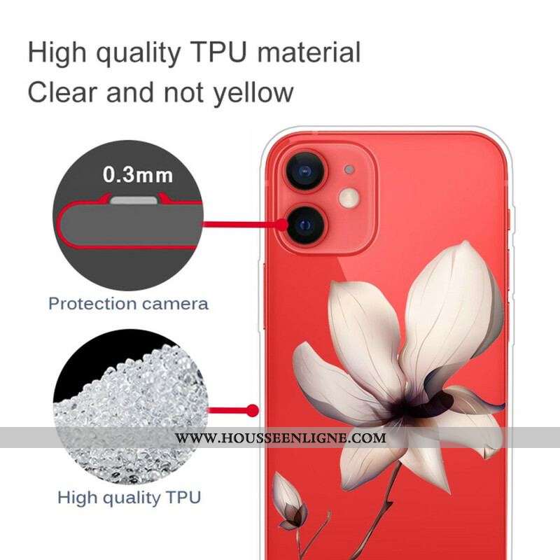 Coque iPhone 13 Mini Florale Premium