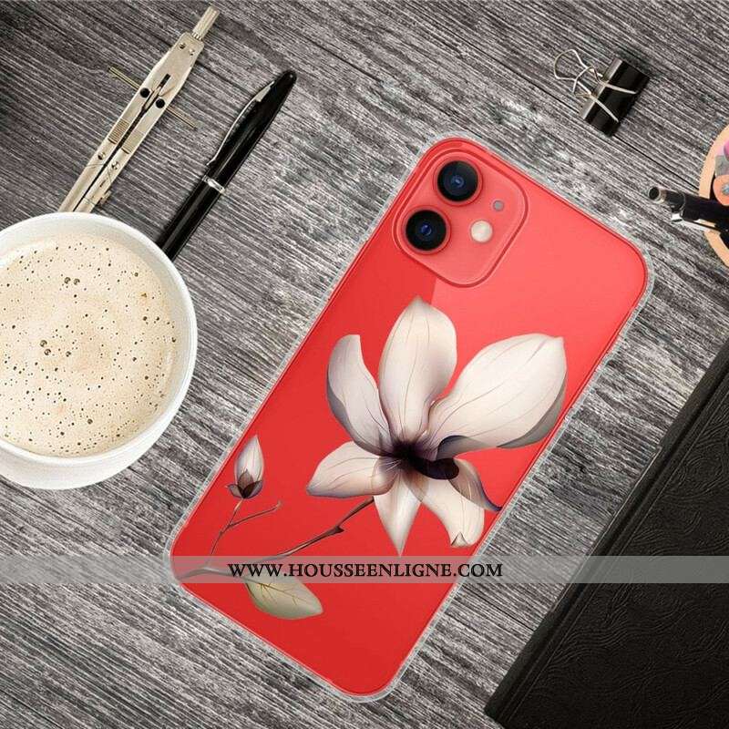 Coque iPhone 13 Mini Florale Premium