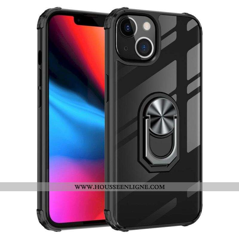 Coque iPhone 13 Mini Hybride Anneau Premium