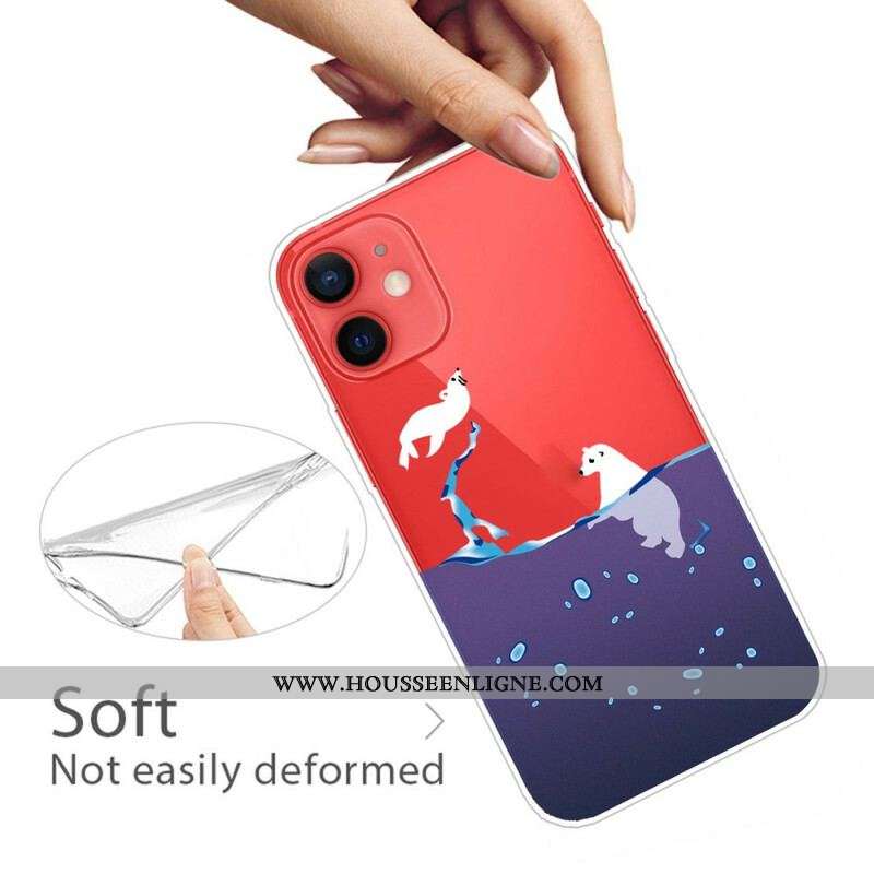 Coque iPhone 13 Mini Jeux de Mer