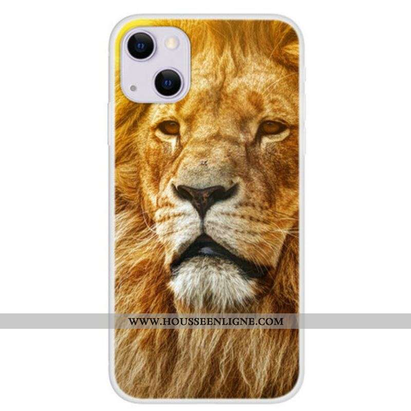 Coque iPhone 13 Mini Lion