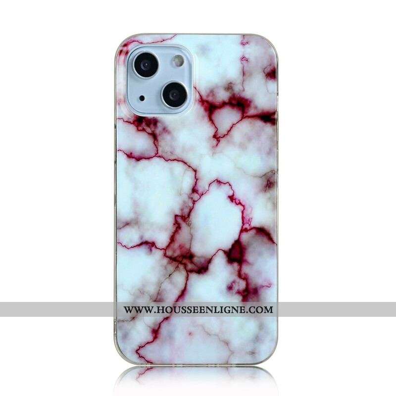 Coque iPhone 13 Mini Marbre Simplifié