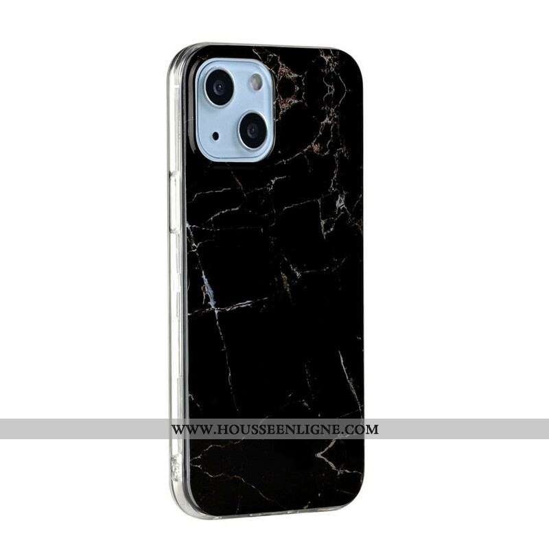 Coque iPhone 13 Mini Marbre Simplifié