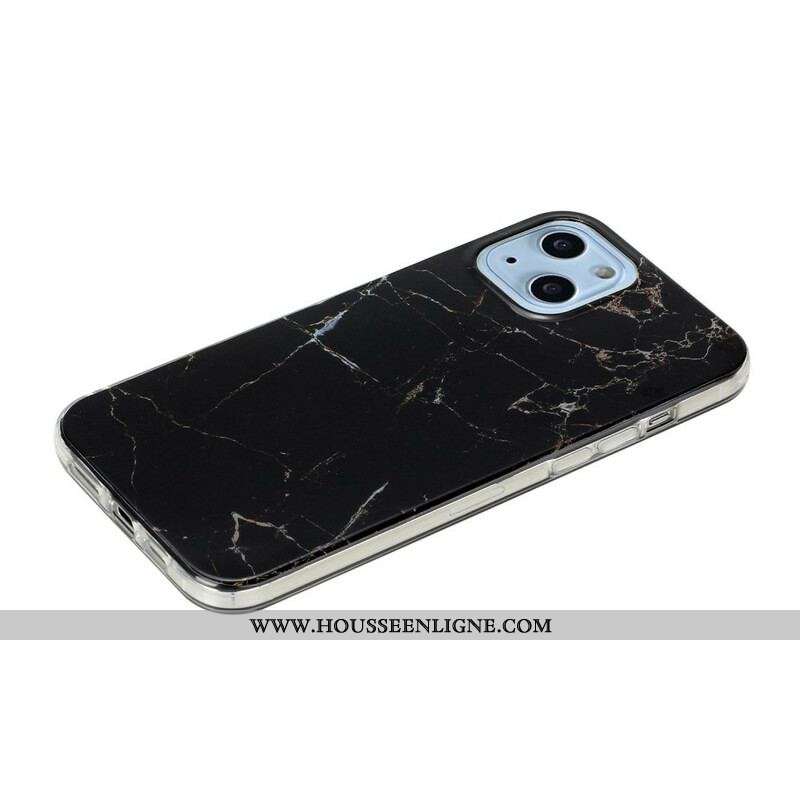 Coque iPhone 13 Mini Marbre Simplifié