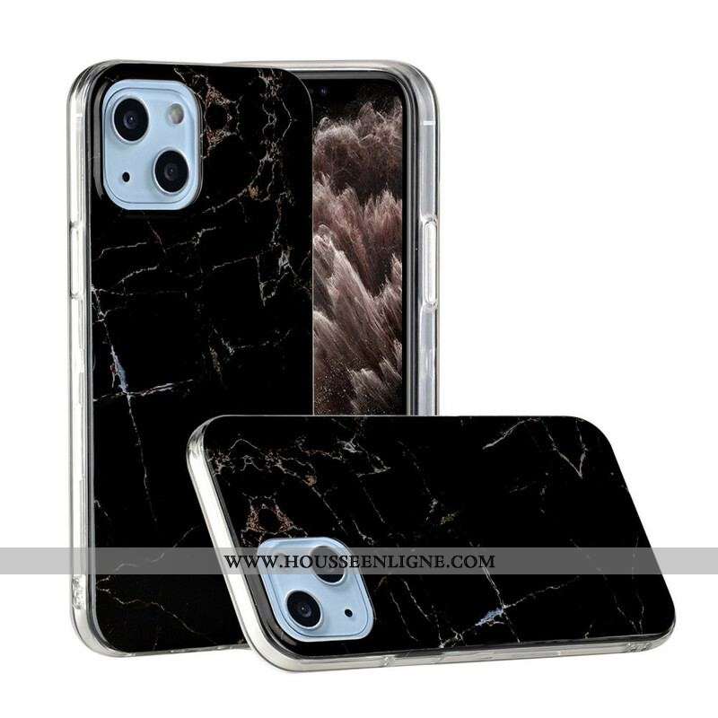 Coque iPhone 13 Mini Marbre Simplifié