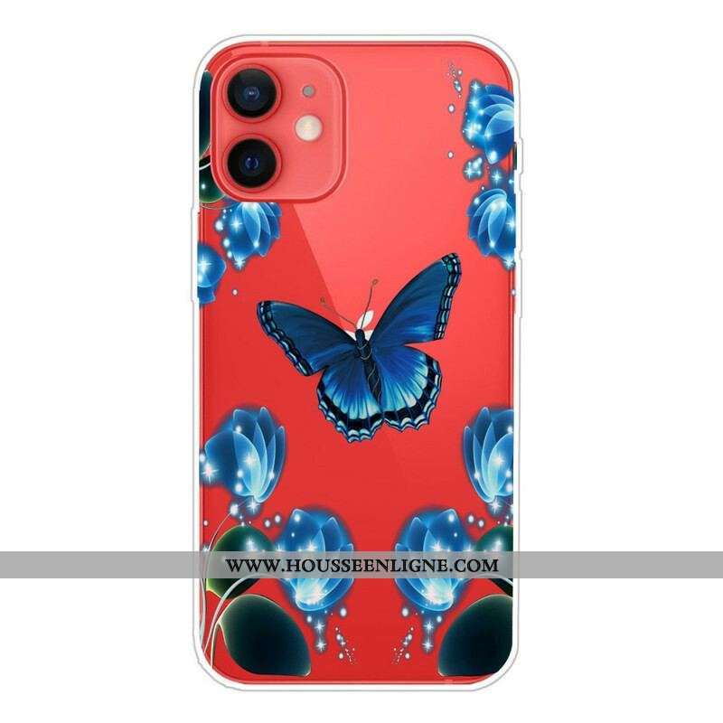 Coque iPhone 13 Mini Papillons Papillons