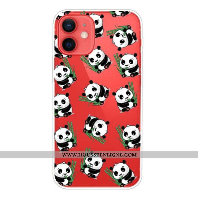 Coque iPhone 13 Mini Petits Pandas