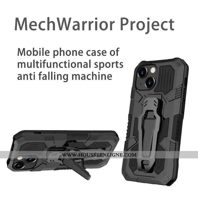 Coque iPhone 13 Mini Robot avec Pince Ceinture