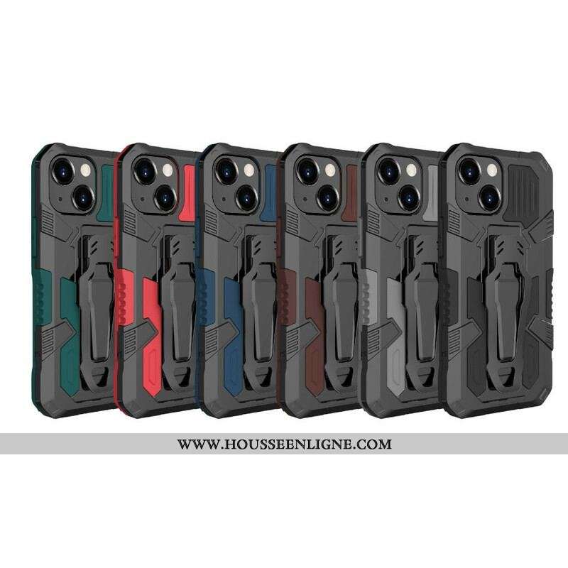 Coque iPhone 13 Mini Robot avec Pince Ceinture