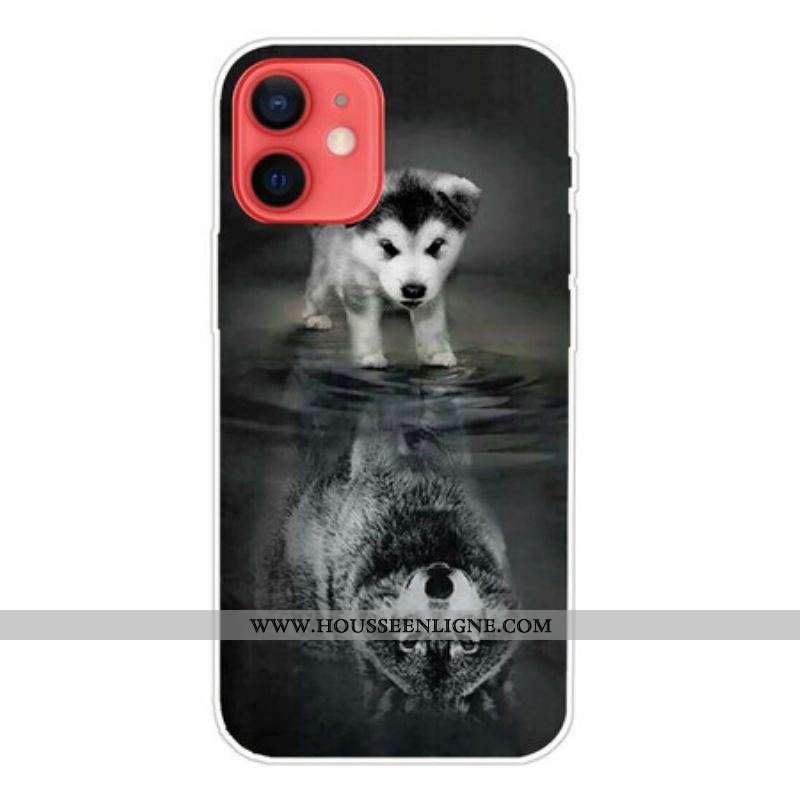 Coque iPhone 13 Mini Rêve de Chiot