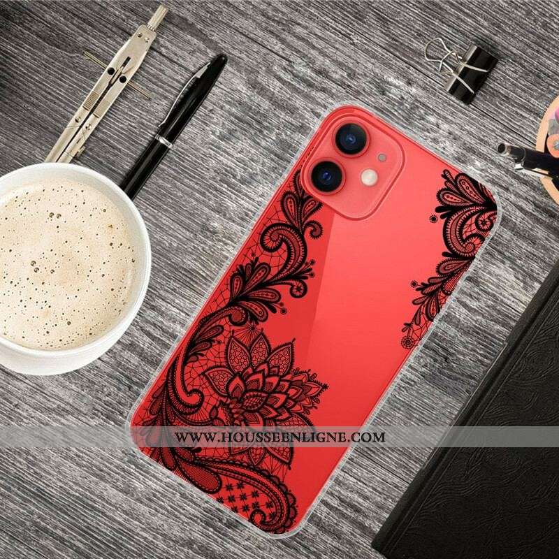 Coque iPhone 13 Mini Sublime Dentelle