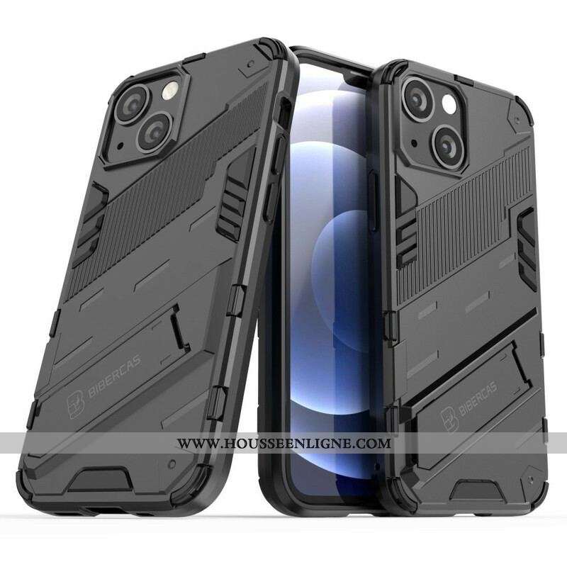 Coque iPhone 13 Mini Support Amovible Deux Positions Mains Libres