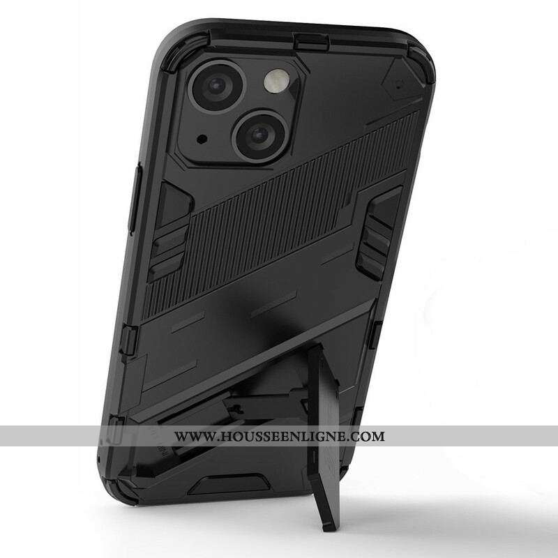 Coque iPhone 13 Mini Support Amovible Deux Positions Mains Libres