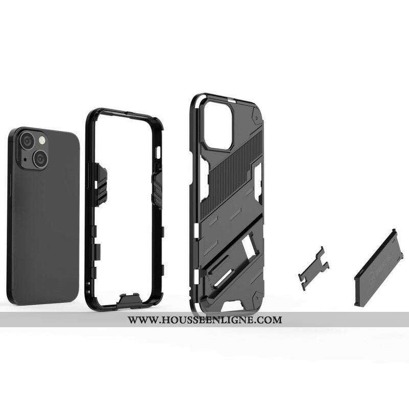 Coque iPhone 13 Mini Support Amovible Deux Positions Mains Libres