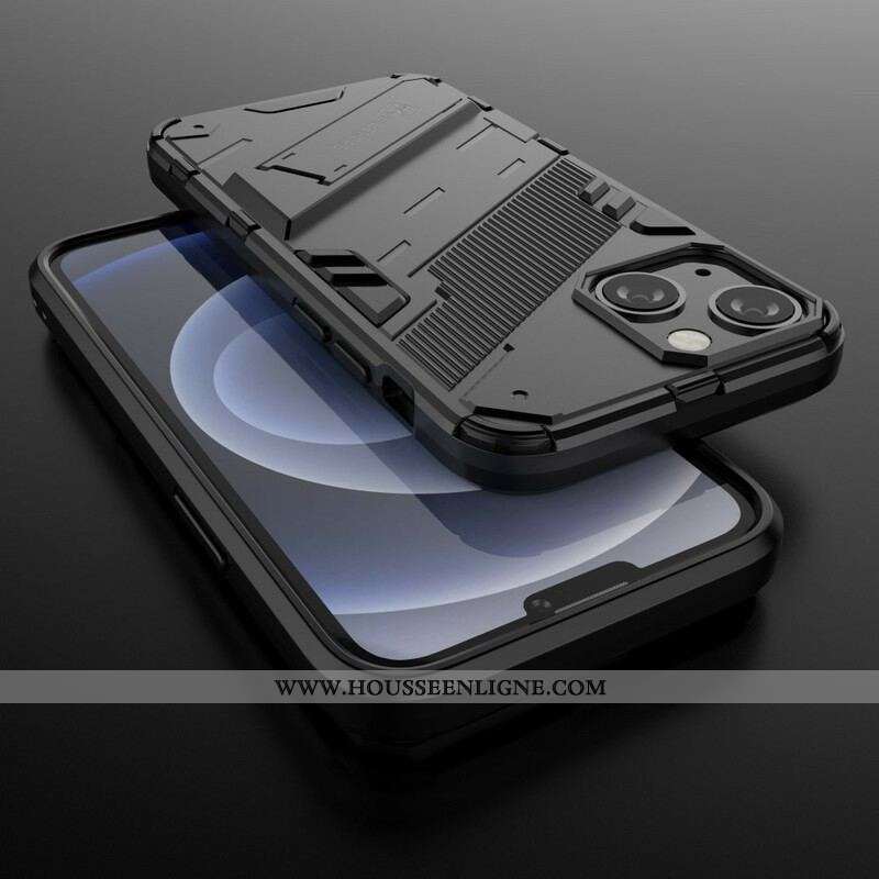 Coque iPhone 13 Mini Support Amovible Deux Positions Mains Libres