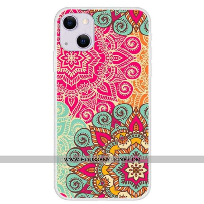 Coque iPhone 13 Mini Tendance Mandala