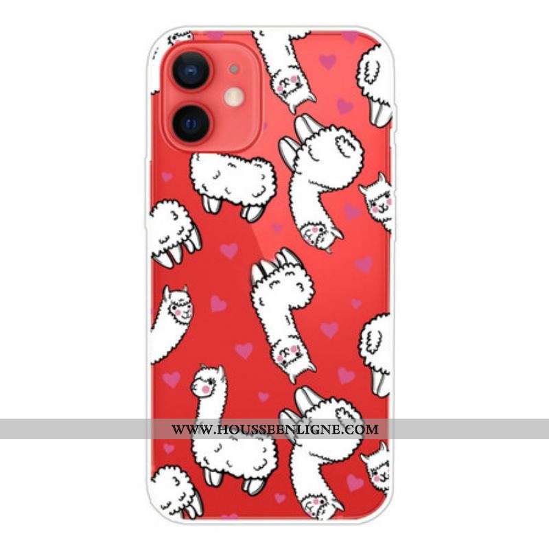 Coque iPhone 13 Mini Top Lamas