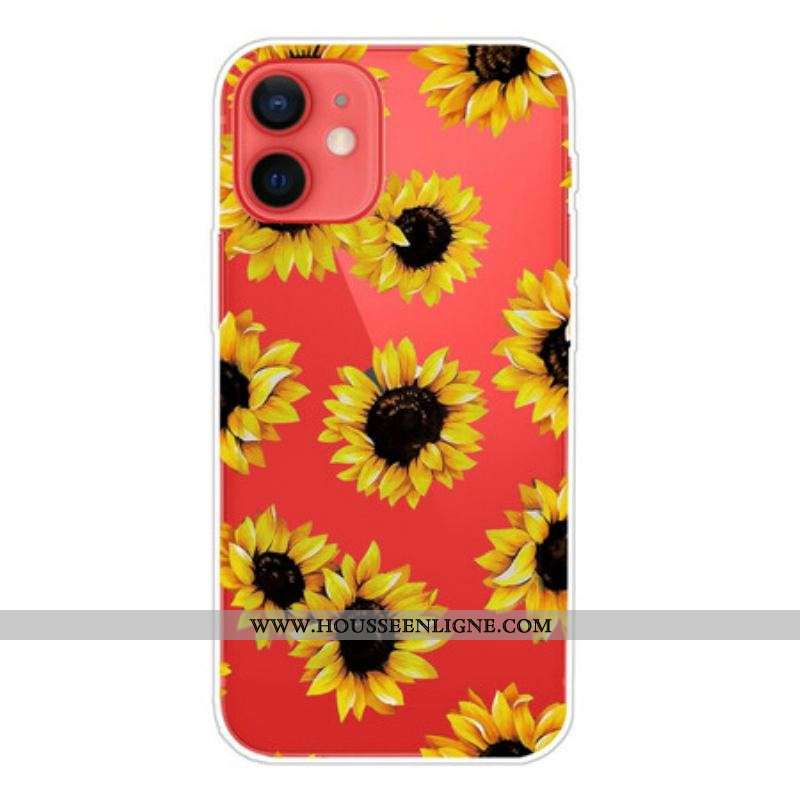 Coque iPhone 13 Mini Tournesols