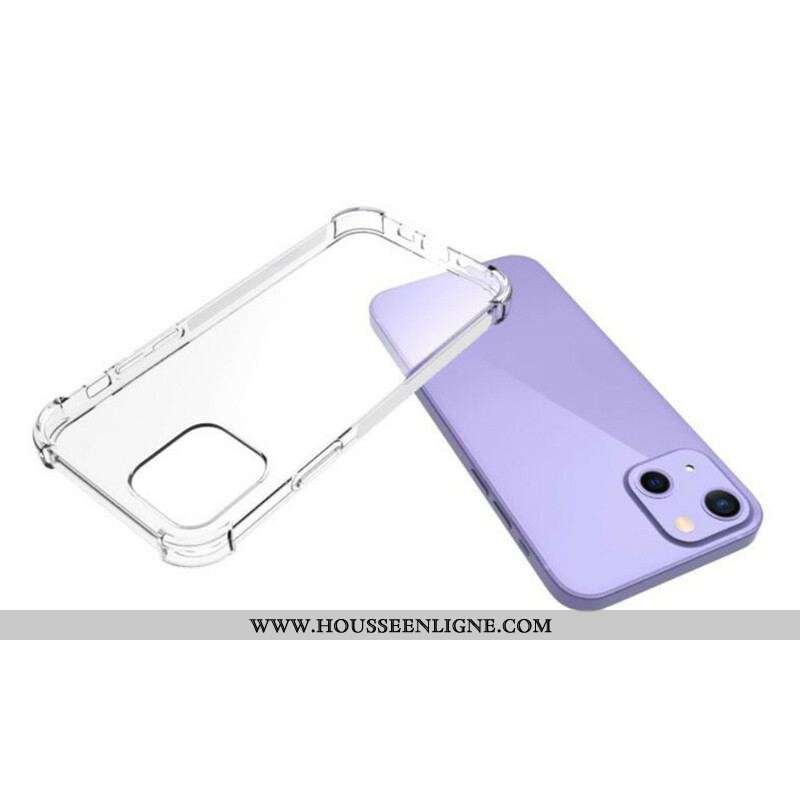 Coque iPhone 13 Mini Transparente Coins Renforcés