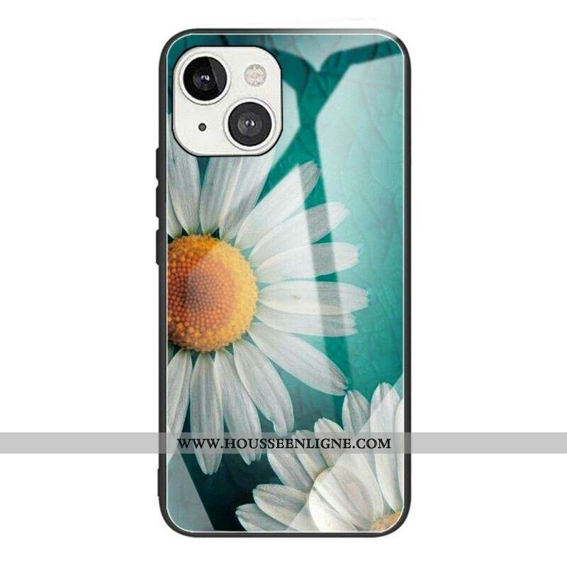 Coque iPhone 13 Mini Verre Trempé Végétale