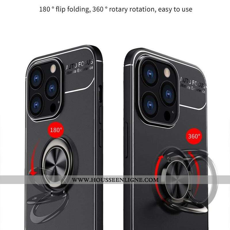 Coque iPhone 13 Pro Anneau Rotatif