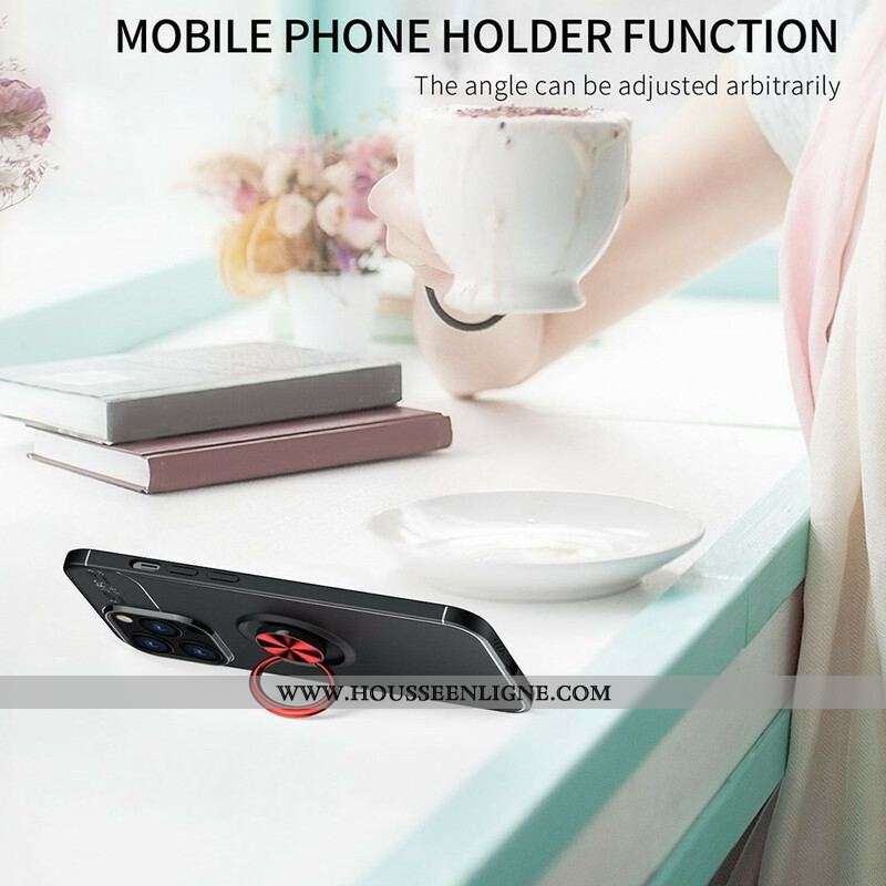 Coque iPhone 13 Pro Anneau Rotatif
