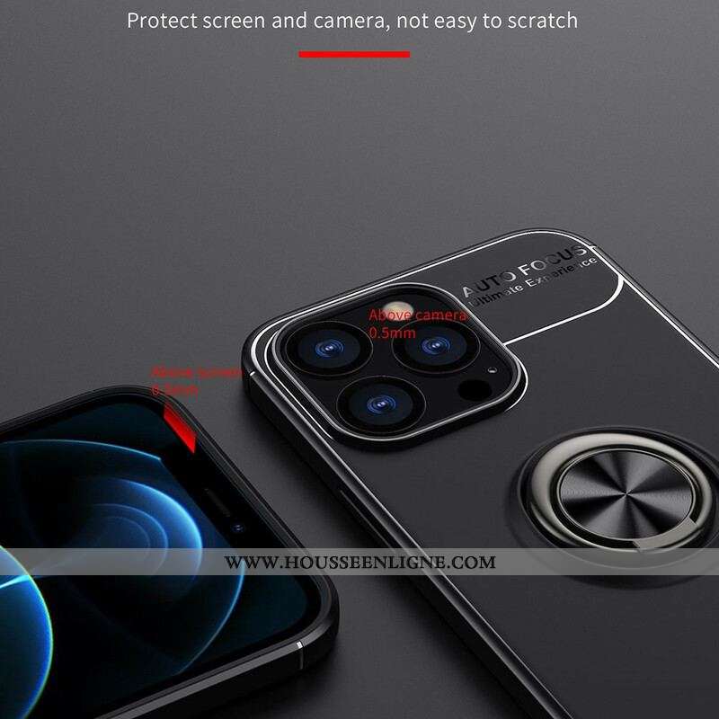 Coque iPhone 13 Pro Anneau Rotatif