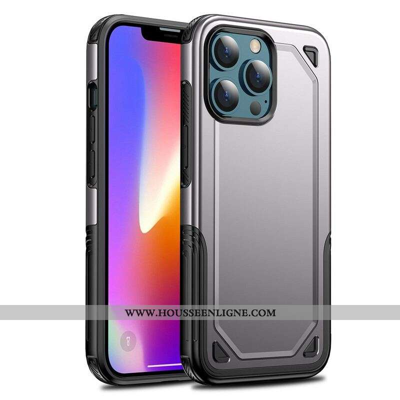 Coque iPhone 13 Pro Armor Effet Métal